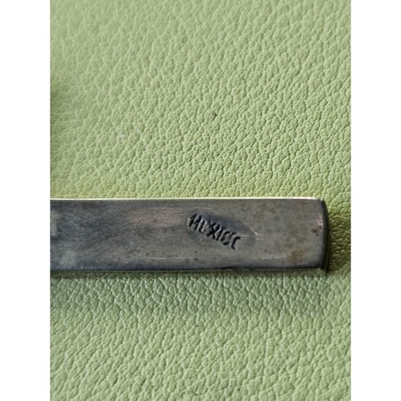 Vintage Cross Pendant Abalone Shell Inlay Mexico Southwestern Boho Festival - Picture 6 of 9